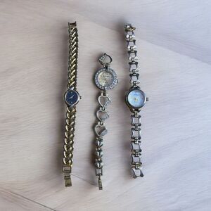 Womens Watches Honggrui/lebaron/seiko Stainless Steel Used For Parts Only